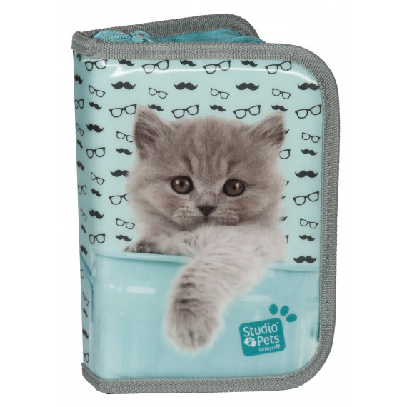 Piórnik z wyposażeniem STUDIO PETS KOTEK