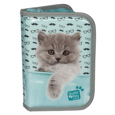 Piórnik z wyposażeniem STUDIO PETS KOTEK