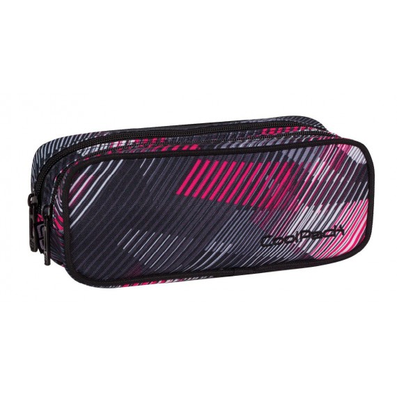 SASZETKA PATIO COOL PACK CLEVER CP63197 PINK MOTION PODWÓJNA PROSTOKĄTNA
