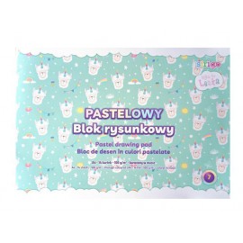 STRIGO BLOK RYSUNKOWY PASTELOWY HEJKA TU LENKA  A4 20K