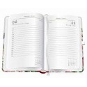 Interdruk Kalendarz  książkowy dzienny A5/384k Flowers 2023