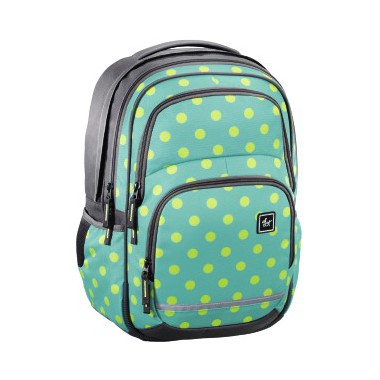 ALL OUT plecak szkolny BLABY kolor: Mint Dots
