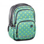ALL OUT plecak szkolny BLABY kolor: Mint Dots