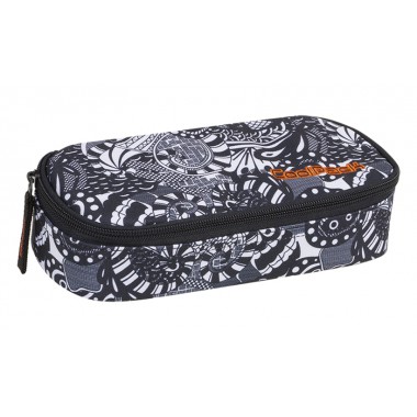 COOLPACK PIÓRNIK TUBA SASZETKA OWALNA CAMPUS BLACK LACE CP80514