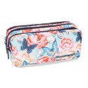Coolpack PIÓRNIK PRIMUS SASZETKA TRZYKOMOROWA KWIATY I MOTYLE. BUTTERFLIES
