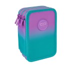 Piórnik szkolny CoolPack Jumper 3- komory z wyposażeniem Gradient blueberry