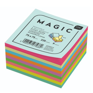 Interdruk Notes samoprzylepny 75x75 magic cube 225k