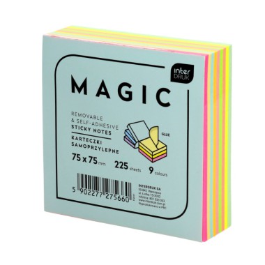 Interdruk Notes samoprzylepny 75x75 magic cube 225k