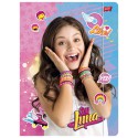ST.MAJEWSKI TECZKA Z GUMKĄ A4 SOY LUNA