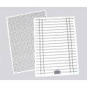 INTERDRUK LINIUSZEK KRATKA LINIA A5 1 SZTUKA