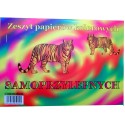 ZESZYT PAPIERÓW KOLOROWYCH SAMOPRZYLEPNYCH A5