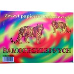 ZESZYT PAPIERÓW KOLOROWYCH SAMOPRZYLEPNYCH A5