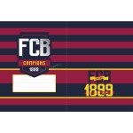 ZESZYT TRZY LINIA KOLOROWA A5/32 KARTEK FC BARCELONA BARCA FAN 4