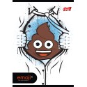 ZESZYT LAMINOWANY A5/60 KRATKA EMOJI