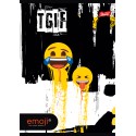 ZESZYT LAMINOWANY A5/60 KRATKA EMOJI