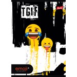 ZESZYT LAMINOWANY A5/60 KRATKA EMOJI