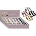 Interdruk Temperówka Satin Gold metalowa 2 otwory