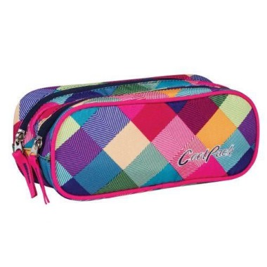 SASZETKA PATIO COOL PACK CLEVER CP59770 PATCHWORK PODWÓJNA PROSTOKĄTNA