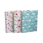 OXFORD KOŁONOTATNIK A6/50  FLORAL