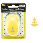 DZIURKACZ OZDOBNY 2.5 CM LISTEK RÓŻY