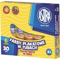 ASTRA FARBA PLAKATOWA TUBA 30 ML - CZERWONA JASNA