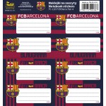 ASTRA Naklejki na zeszyt Barcelona FC-116