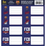 ASTRA Naklejki na zeszyt Barcelona FC-116