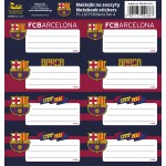 ASTRA Naklejki na zeszyt Barcelona FC-116