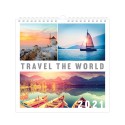 Interdruk Kalendarz planszowy Travel 2021