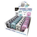 Kidea Temperówka z gumką misie panda