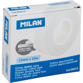 MILAN Dwustronna taśma klejąca 15 mm x 10 m