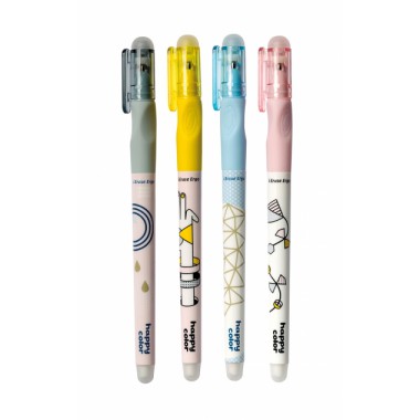 Happy Color Długopis wymazywalny style trójkątny uchwyt