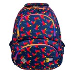 ST.RIGHT Plecak szkolny 4-komorowy BP-07 RAINBOW BIRDS