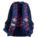 ST.RIGHT Plecak szkolny 4-komorowy BP-07 RAINBOW BIRDS