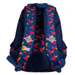 ST.RIGHT Plecak szkolny 4-komorowy BP-07 RAINBOW BIRDS