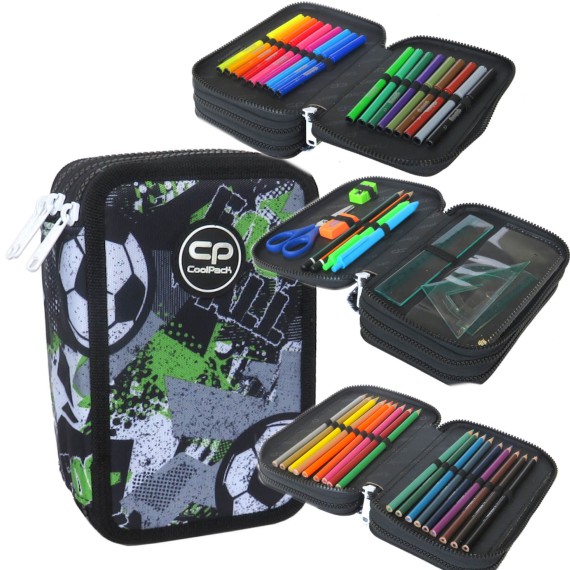 Coolpack Piórnik Jumper 3 PIŁKA NOŻNA