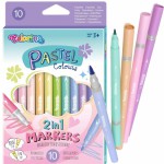 Colorino Markery 10 kolorów dwustronne Pastelowe Colorino Markery 10 kolorów dwustronne Pastelowe