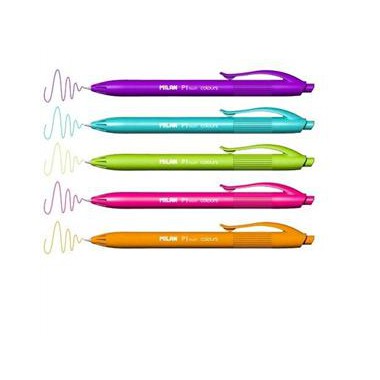 Milan Długopis automatyczny mix kolorów
