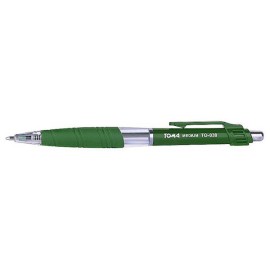 TOMA Długopis automatyczny zielony MEDIUM TO-038