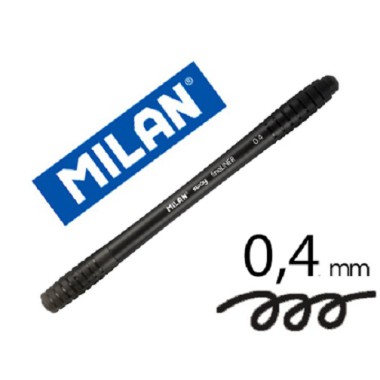MILAN Cieńkopis czarny Sway Fineliner 0.4 mm