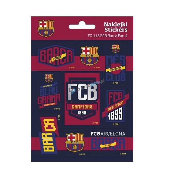 NAKLEJKI ASTRA BARCELONA FC-115
