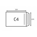 KOPERTA BIAŁA SAMOKLEJĄCA C4 SK  229X324mm
