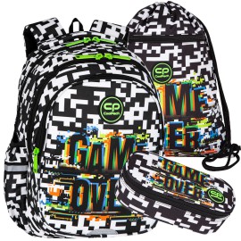 Coolpack Plecak szkolny Game Over 3w1 klasa 1-3 j