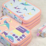 MILAN Piórnik 2-poziomowy z wyposażeniem Sugar Colibri Pastel MILAN Piórnik 2-poziomowy z wyposażeniem Sugar Colibri Pastel