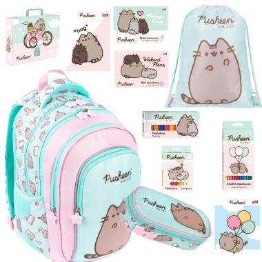 Plecak szkolny Pusheen Pastel 12W1