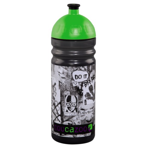 COOCAZOO BIDON SZKOLNY WYCIECZKOWY 0.7L GRAFFITI