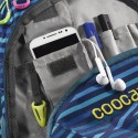 Coocazoo Plecak ScaleRale. kolor: Zebra Stripe Blue. system MatchPatch