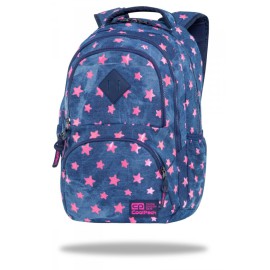 Coolpack PLECAK SZKOLNY MŁODZIEŻOWY DART DENIM PINK STARS