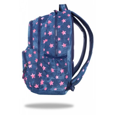 Coolpack PLECAK SZKOLNY MŁODZIEŻOWY DART DENIM PINK STARS