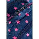 Coolpack PLECAK SZKOLNY MŁODZIEŻOWY DART DENIM PINK STARS